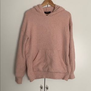 Forever 21 Pink Pullover Hoodie